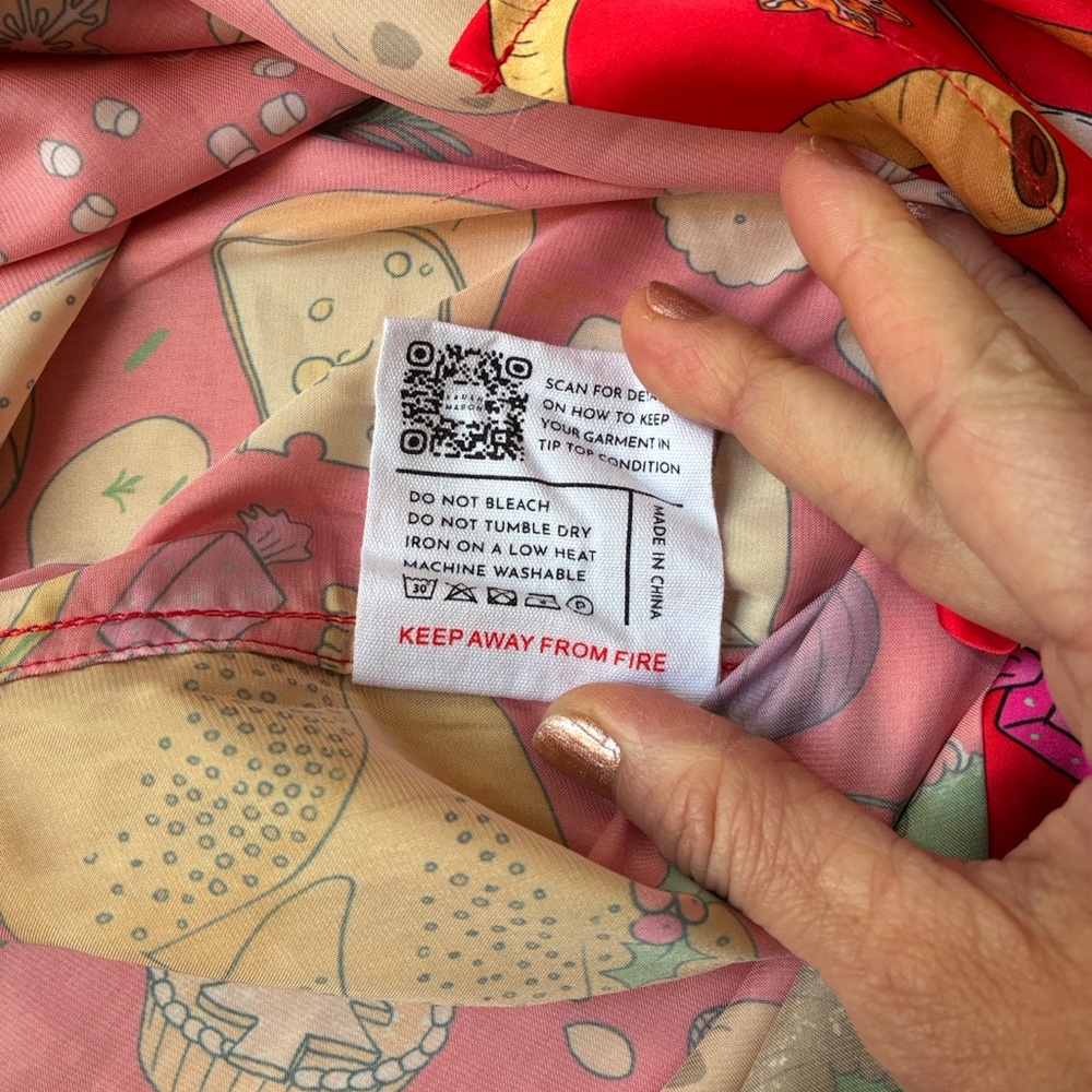 New Karen Mabon Holiday Feast PJ set (size medium) - Picture 9 of 9